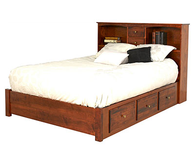Sonora Luellen Bookcase Bed