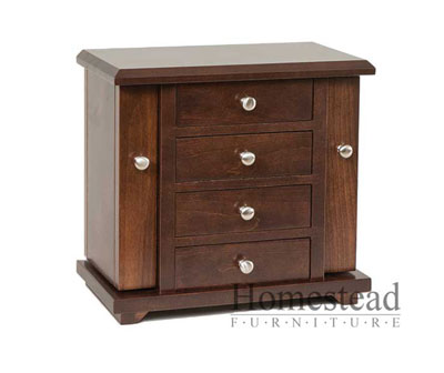 Dresser Top Jewelry Cabinet