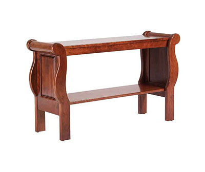 Sleigh Sofa Table