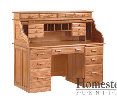 Traditional Deluxe Rolltop Desk