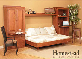 C-009 Open Wall Bed Unit