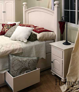 C-007 Bed W/ Drawers