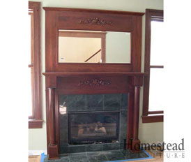 C-502 Fireplace Mantel