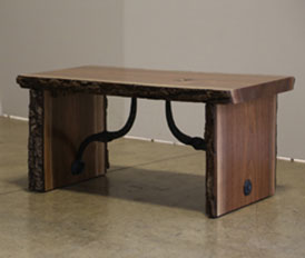 C-562 Live Edge Side Table