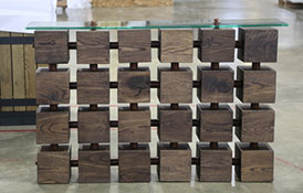 C-584 Timber Wharton Console