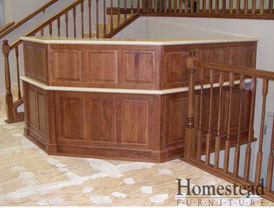 C-317 Desk with Cabinets