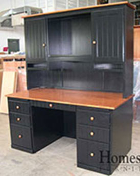 C-325 Desk with Hutch