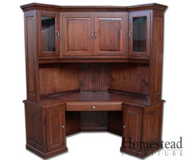 C-334 Desk with Hutch